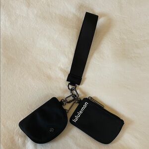 lululemon athletica Black Key & Card Holder